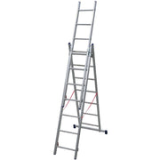 Scala telescopica trasformabile estensibile in alluminio