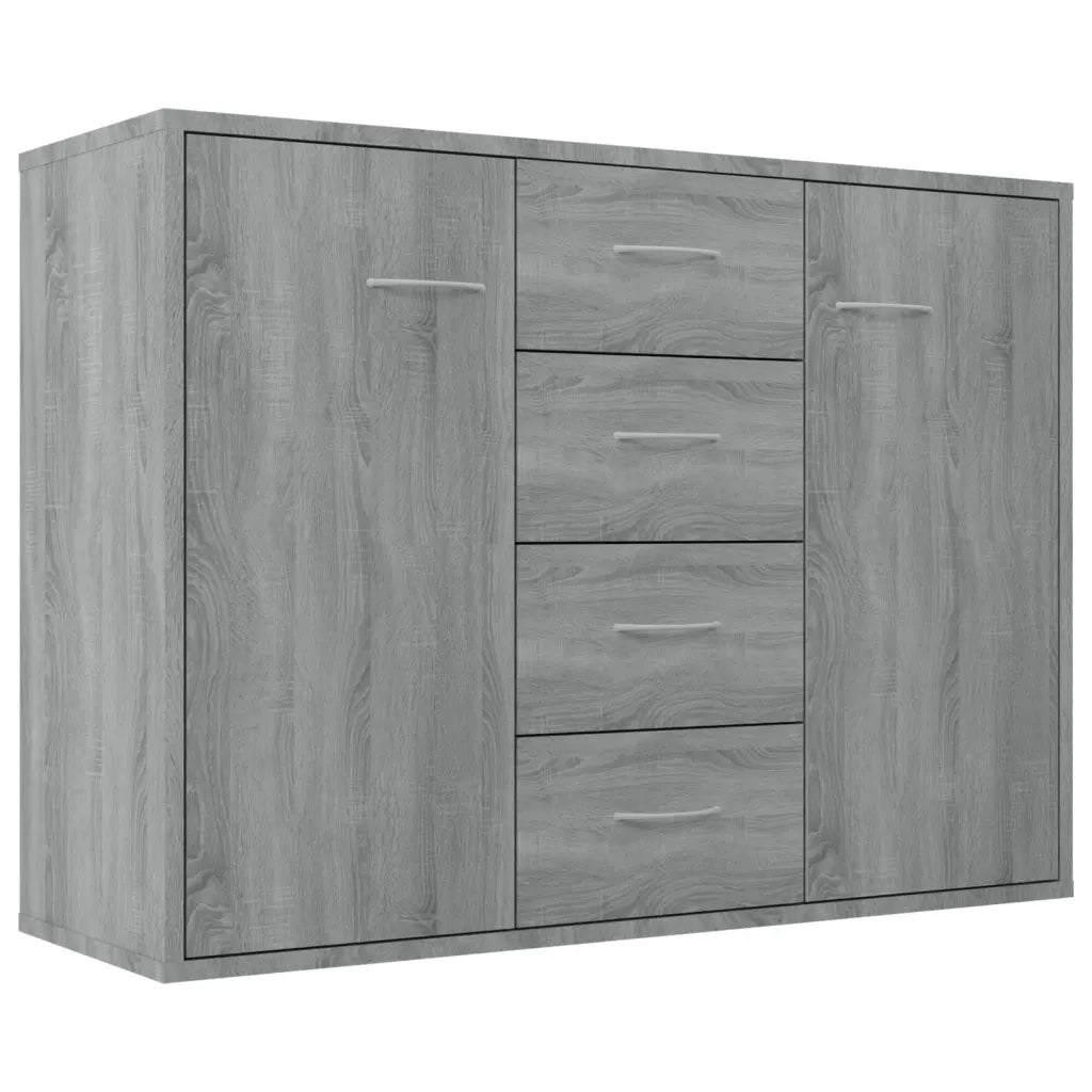 Credenza | Madia | Buffet da pranzo | Armadio da pranzo Grigio Sonoma 88x30x65 cm in Legno Multistrato