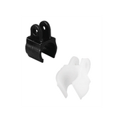 SUPPORTO A FORCELLA BIANCO PER TUBO