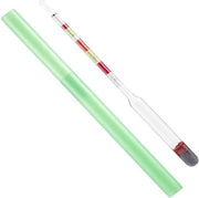 Misuratore di Brix e Densità per Vino e Birra 3 in 1 - Densimetro - Vetro 255 x 15mm - Colore variabile