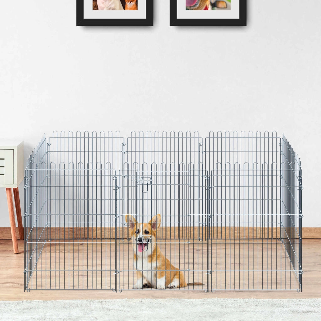 Recinto per animali 8 pezzi ¨C Minimal ¨C 63x91 cm