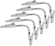 Fotoclips a doppia faccia 5 pezzi - clip metallica - supporti per foto - attività DIY - metallo robusto - supporti per foto