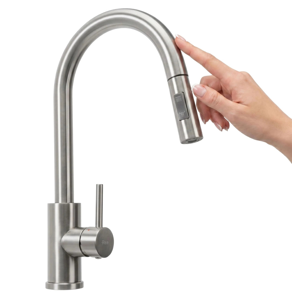 Rubinetto Da Cucina Rea Fresh Touch Brush Nickel