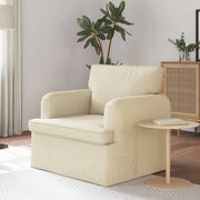 Divano Crema 84 x 80 x 85 cm Tessuto