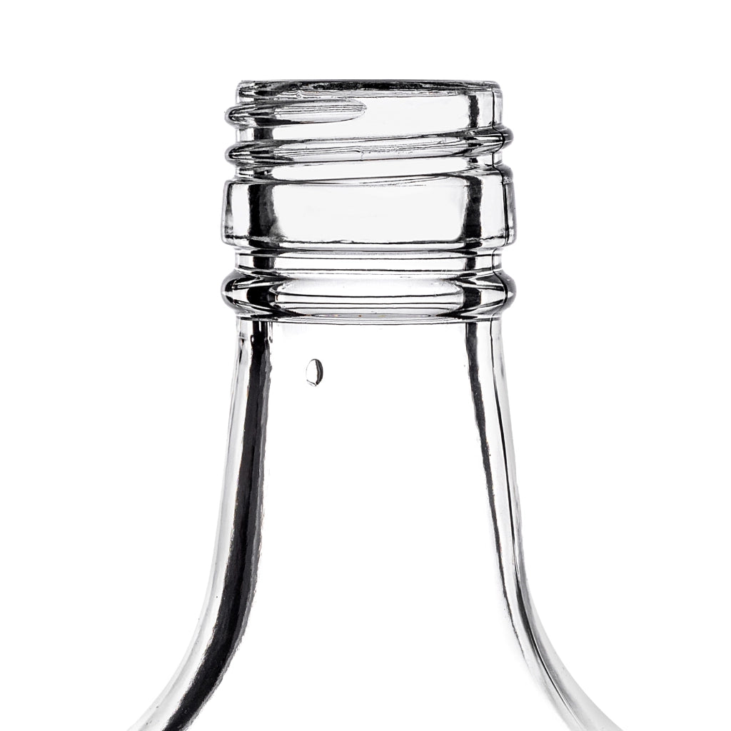 KADAX Bottiglia in Vetro per Tintura 250ml Con Tappo Nero 10pz.
