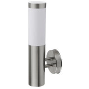 APPLIQUE ARES E27 H38CM IP44 IN ACCIAIO INOX