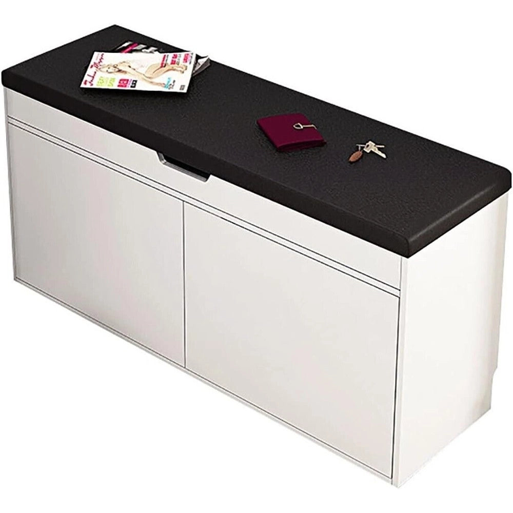 Trade Shop - Scarpiera Da Ingresso Cassapanca Portascarpe 100 X 30 X 39 Cm Multifunzione -