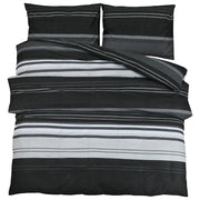 Set Copripiumino Nero e Bianco 135x200 cm in Cotone CFW4919440