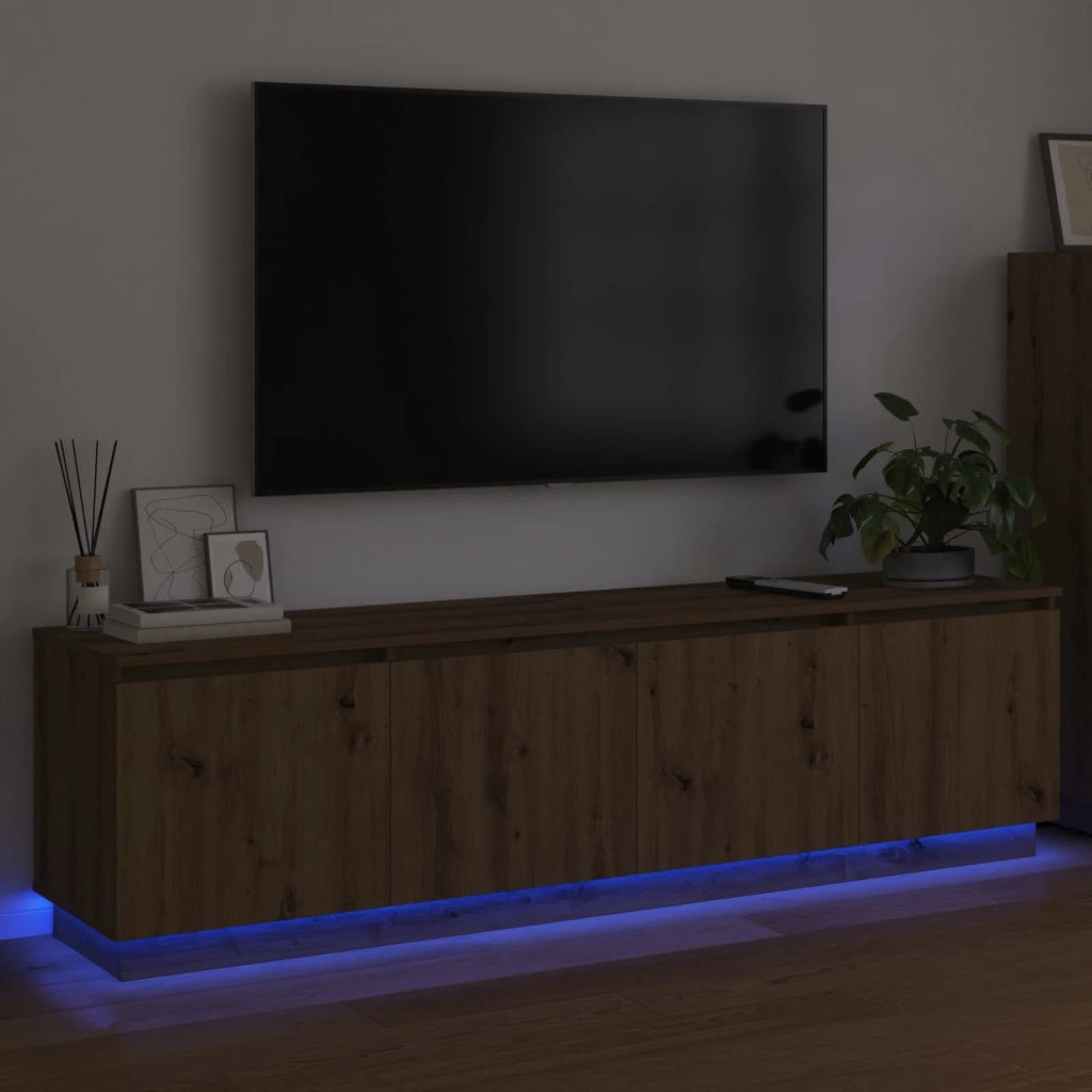 Mobile TV Rovere artigianale 180 x 38 x 49 cm Legno multistrato 3376151