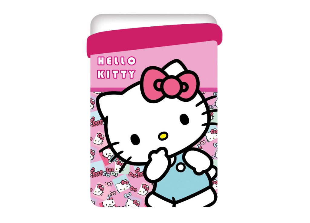 Trapunta Piumone Invernale 280gsm Letto Singolo Hello Kitty