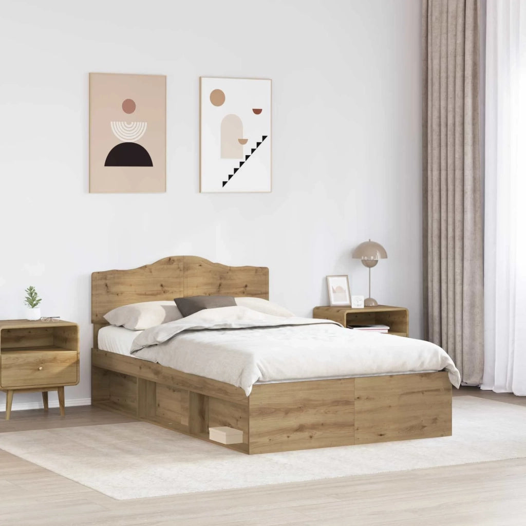 Struttura del letto-Giroletto Rovere Artigianale 120 x 200 cm 799724
