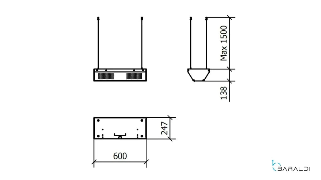 Purificatore Aria da parete Airò Box Bianco