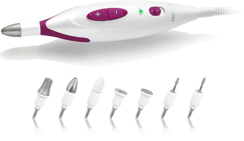 SET MANICURE E PEDICURE ELETTRICO MP 815 CON 7 ACCESSORI