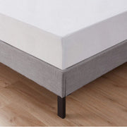 Lenzuolo Sotto Con Angoli Elastici 100% Puro Cotone  Bianco - Matrimoniale