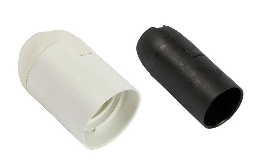 10pz portalampada  attacco e14 - bianco cod:ferx.vit22739
