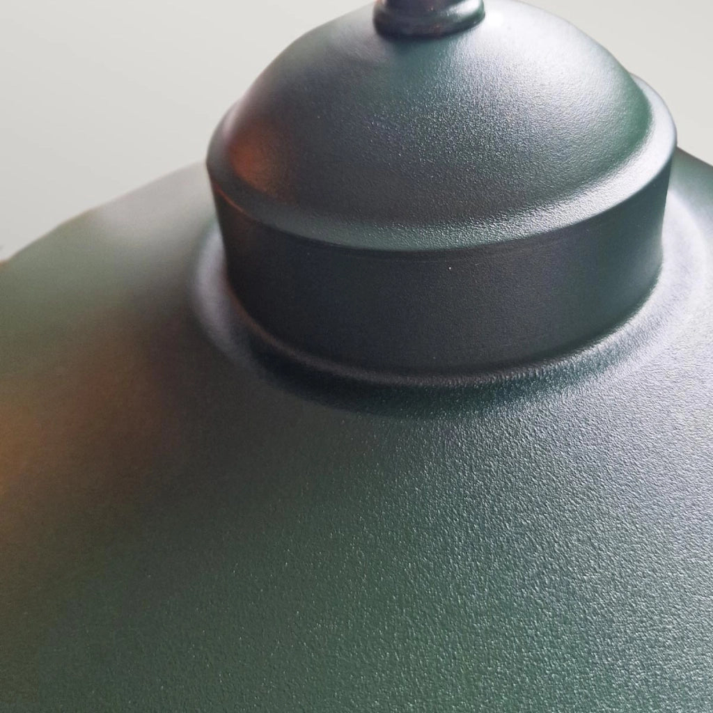Applique esterna industrial verde E27 IP44 Klampenborg Elstead