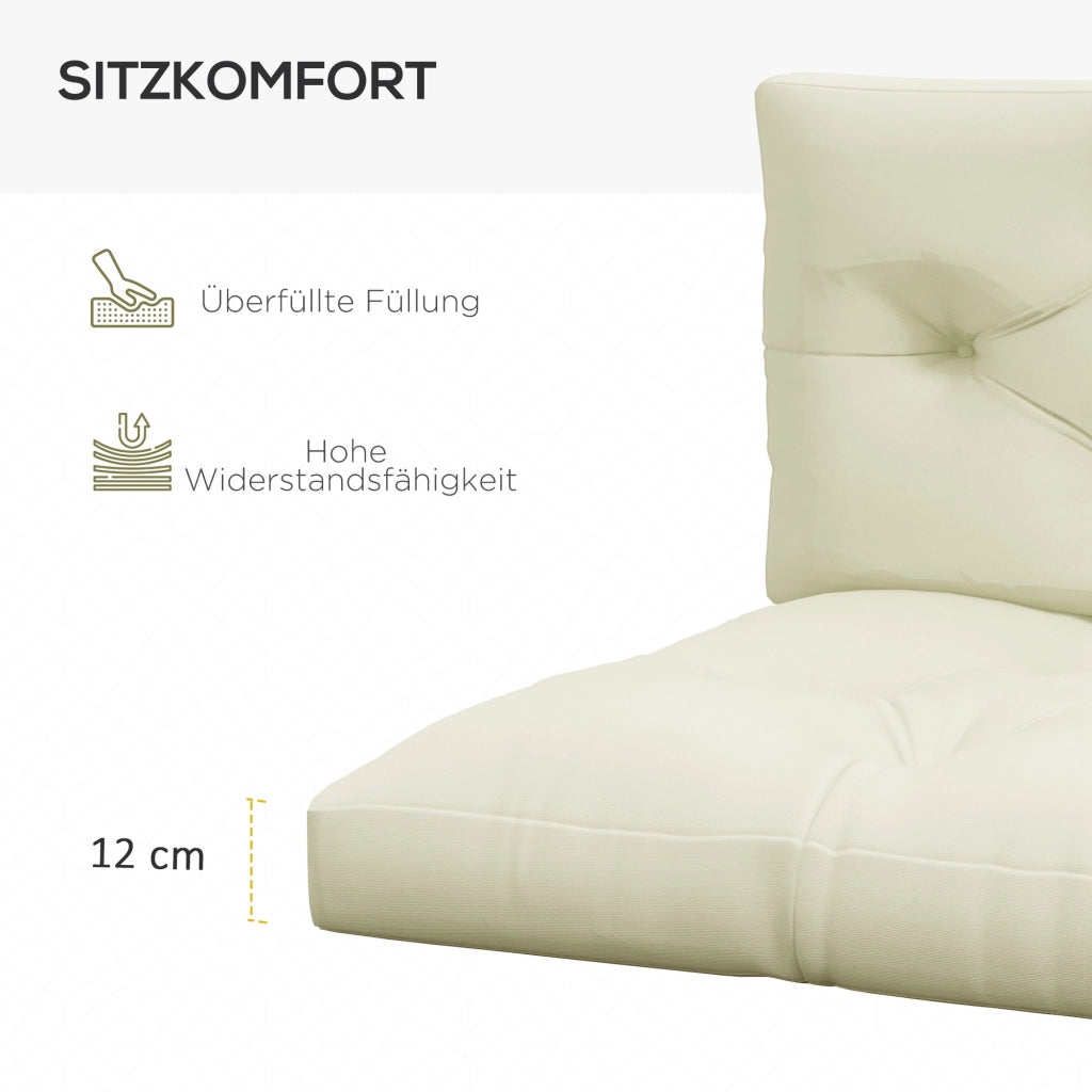 Cuscino per Divano ¨C Minimal ¨C 120x80x12 cm Cremewei?