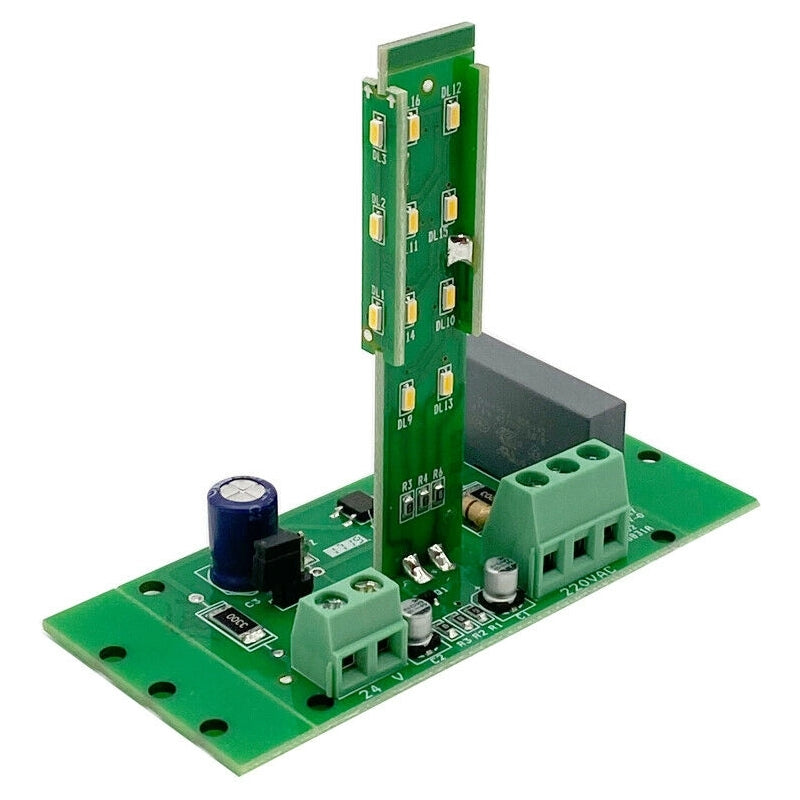 MODULO LAMPEGGIANTE LED SI ADATTA A CEM CASALI SAIMATIC FADINI 230v 220v 24v