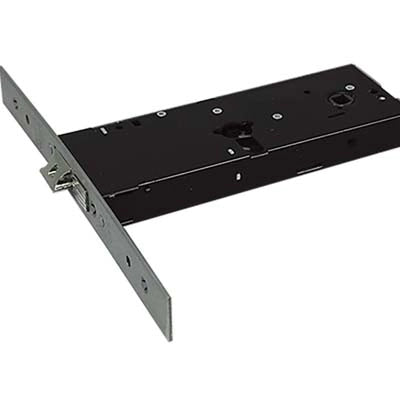 SERRATURA METALLO INFILARE 1940 OMEC  B.Q INOX F.MM 25 F.SAG. M3+SCR H.MM 64 E.MM 90