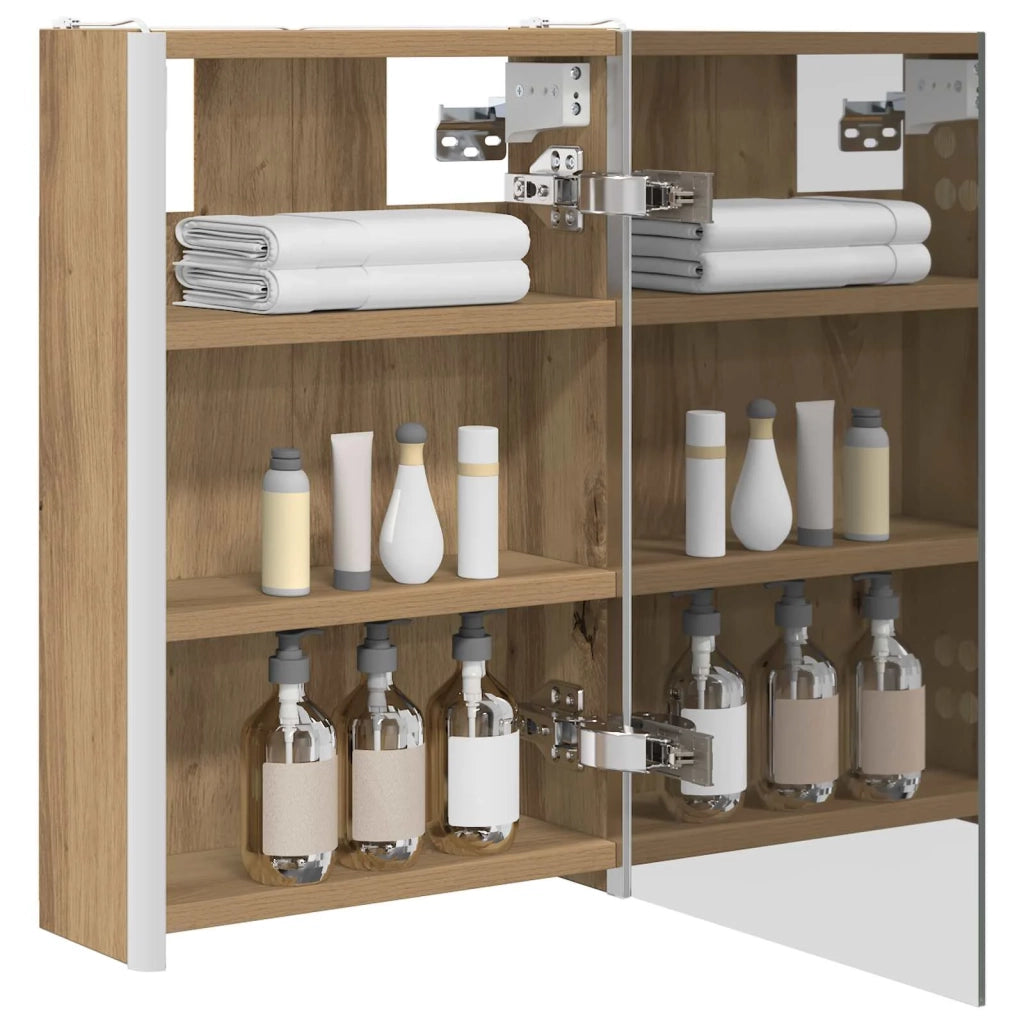 Mobiletto per specchio da bagno Rovere Artigianale 889222
