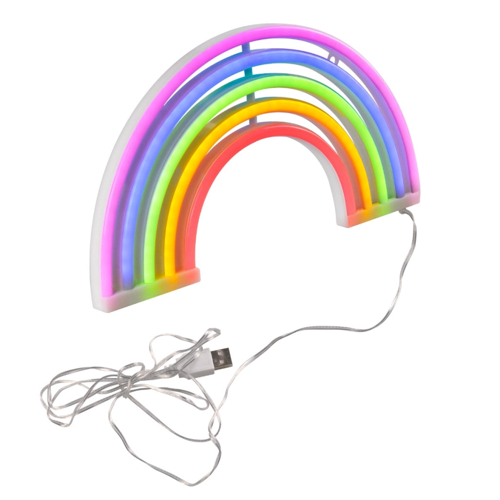 Applique neon arcobaleno LED 3W USB/batterie per bimbi Polux