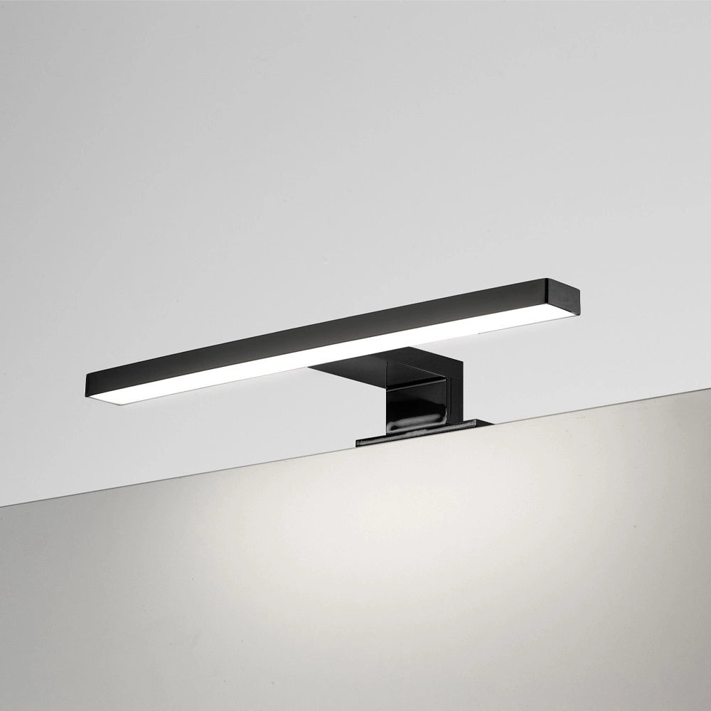 Lampada LED per bagno Kyra 300 mm colore nero
