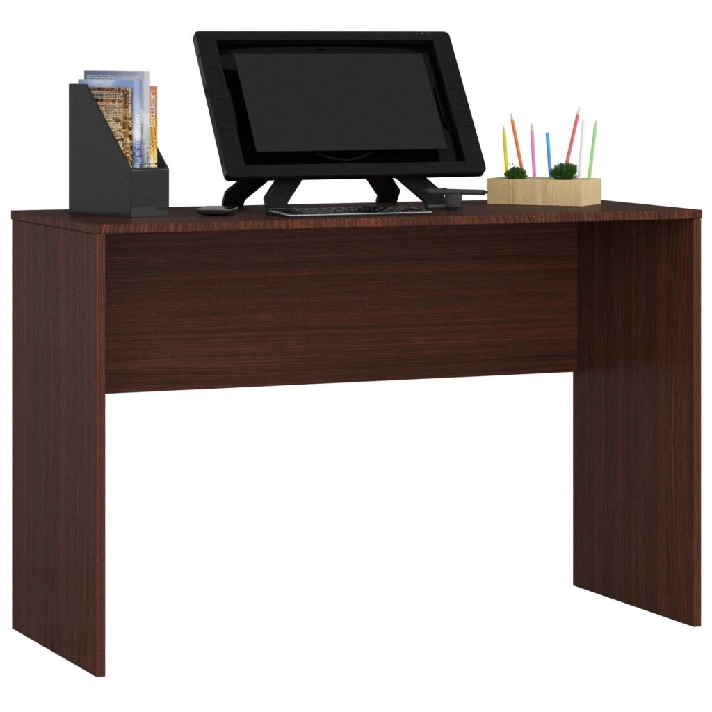Scrivania angolare AKORD B17 Wengé 120 cm 1 anta 1 cassetto 120x126x79 cm