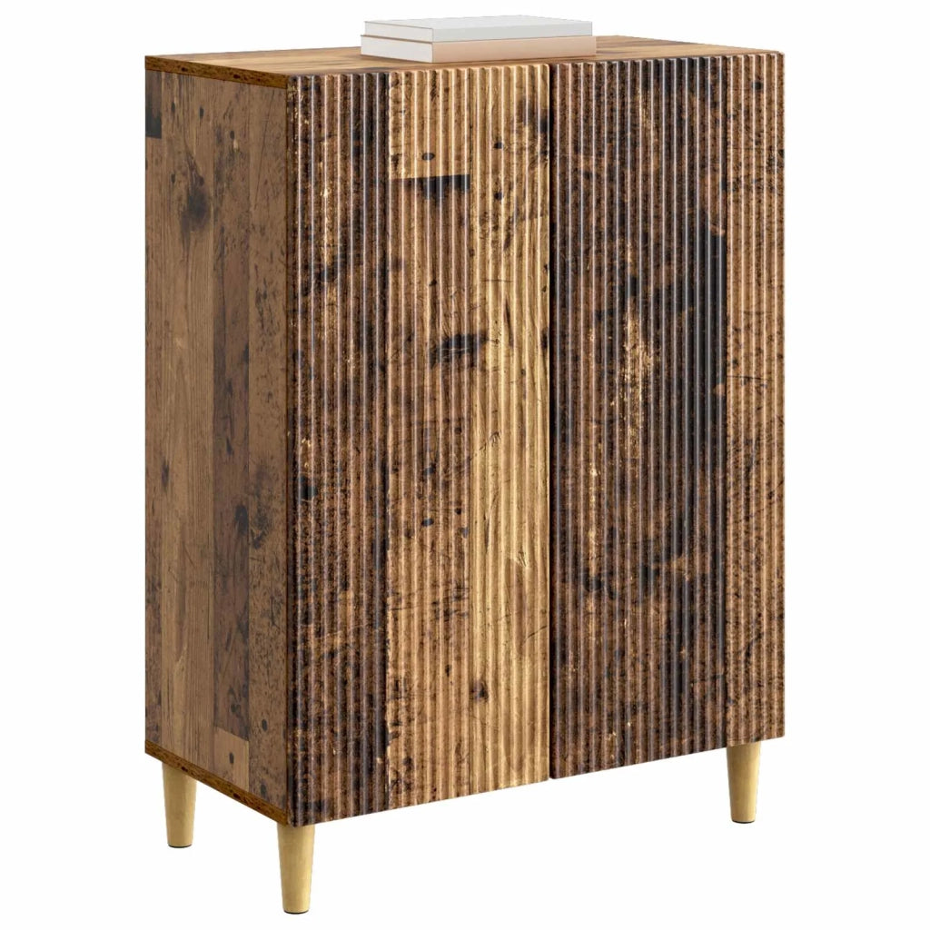 Credenza | Madia | Buffet da pranzo | Armadio da pranzo Legno antico 66 x 34,5 x 90 cm Legno ingegnerizzato