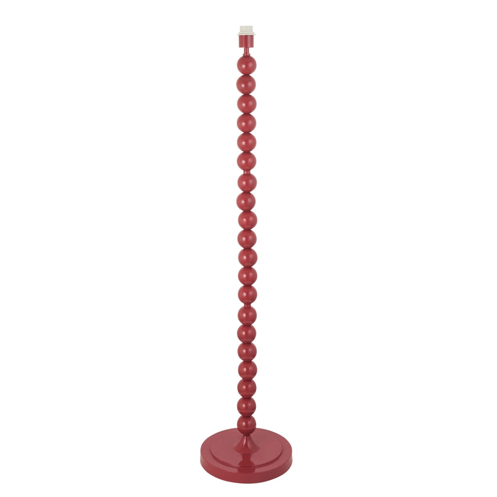 Base lampada terra rosa lucida sfere E27 Endon Higgledy
