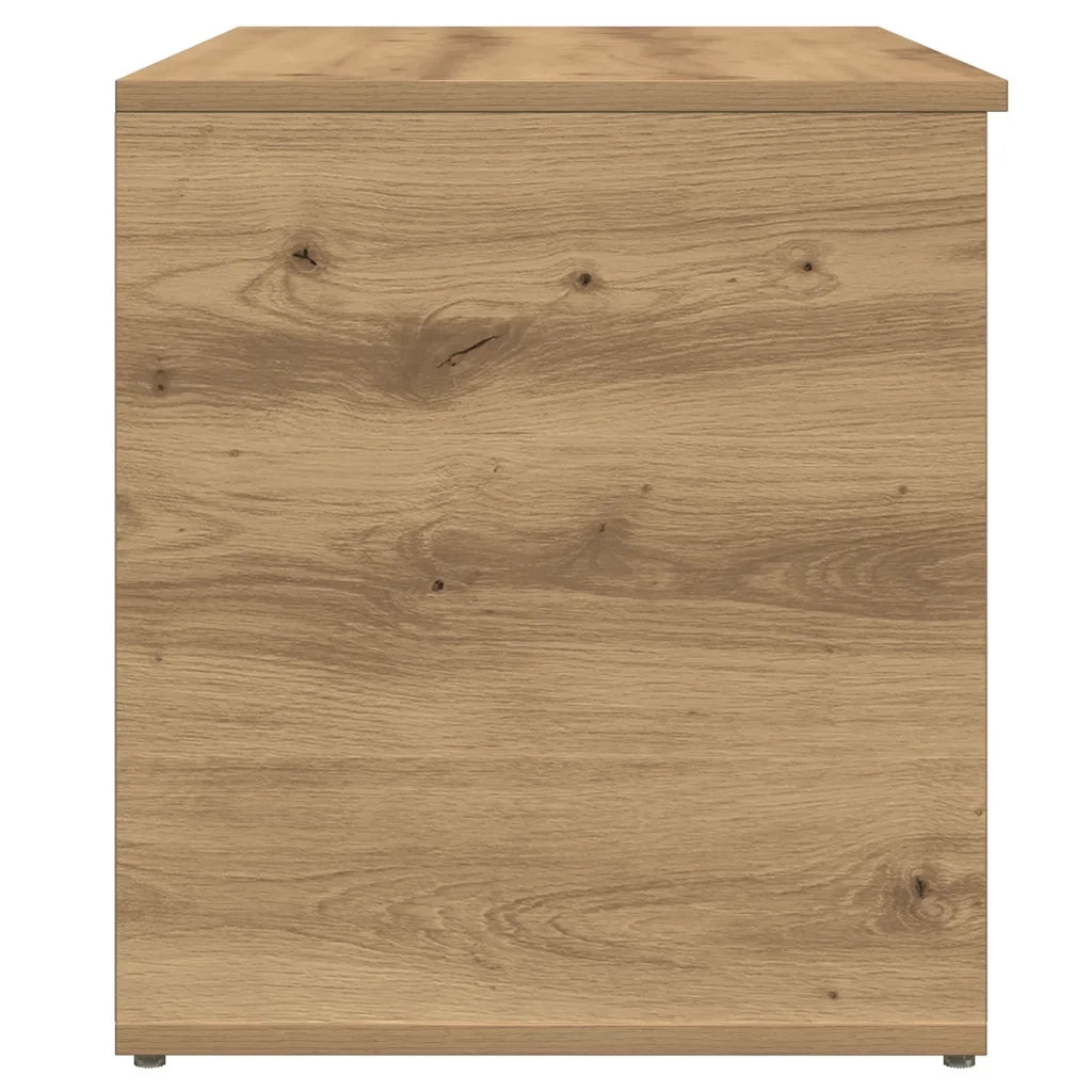Cassapanca Rovere Artigianale 84x42x46 cm Legno Ingegnerizzato 856569