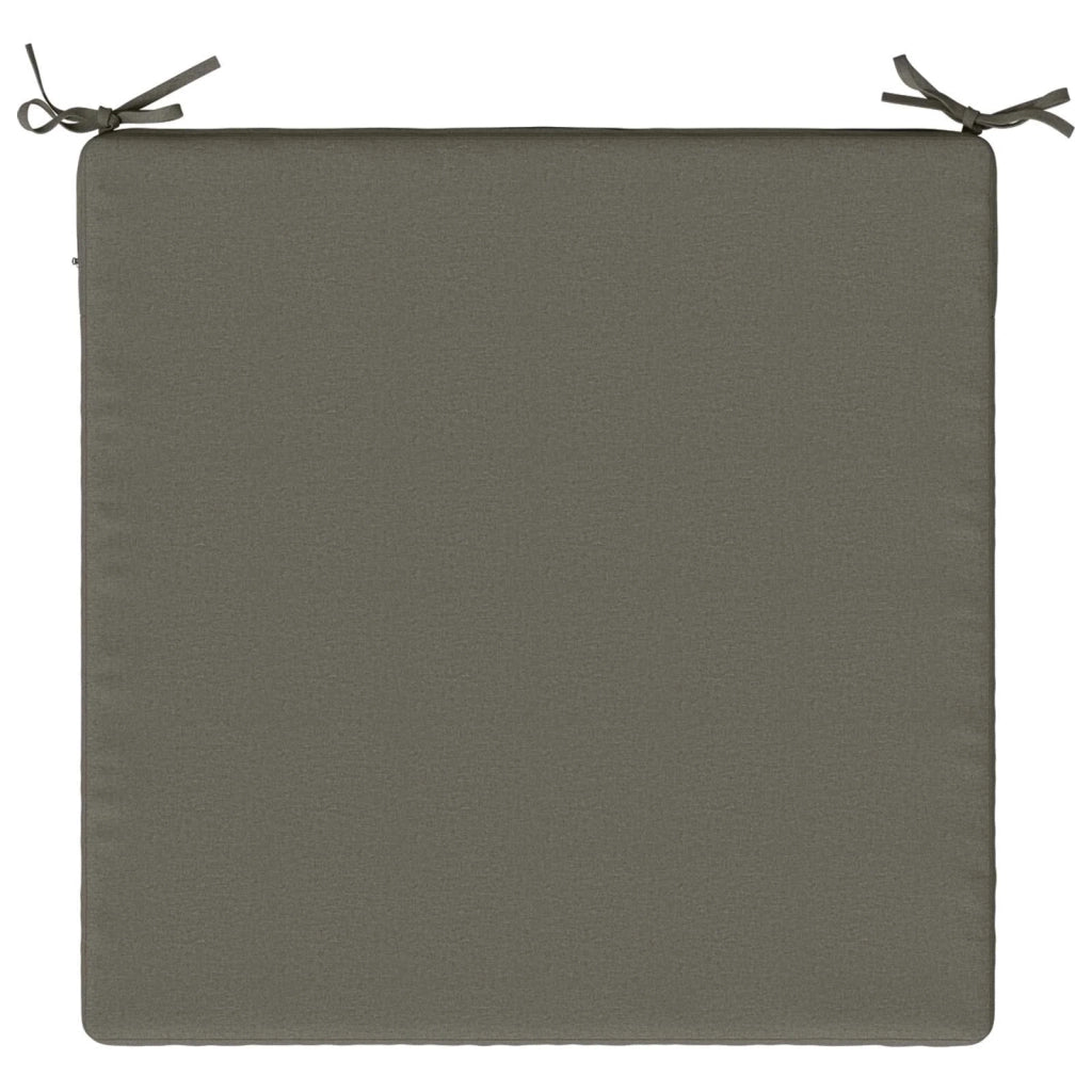 Cuscini per Sedia in 4 Pezzi SOEST 4 pz 100% Poliestere Grigio 944954
