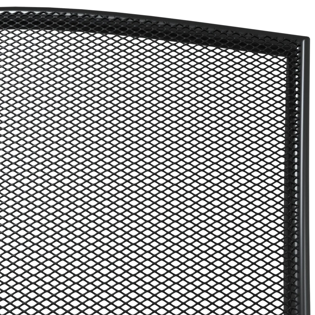 Set da Pranzo da Giardino 5 pz in Acciaio Antracite 3187972