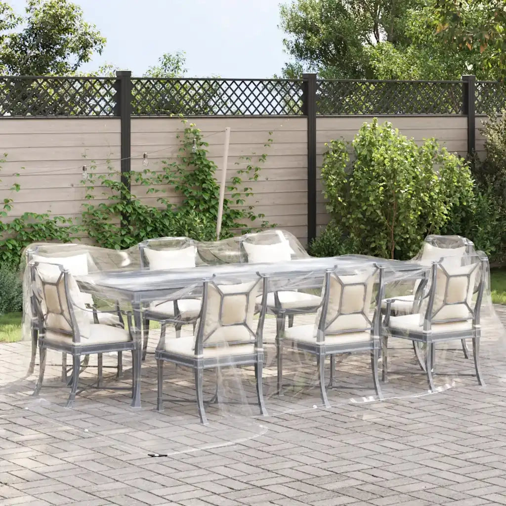 Telone Trasparente con Occhielli 4x6 m in PVC 4018608