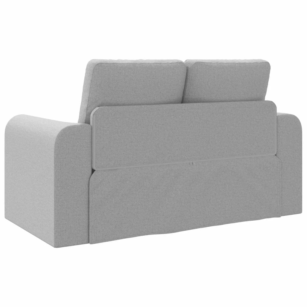 Divano letto | Sof¨¤ letto | Letto singolo Grigio Nuvola 148 x 71 x 83 cm Tessuto
