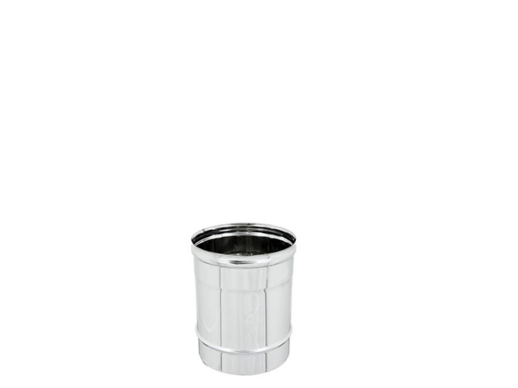 Canna Inox Cm 25 Diametro 160 304L - Zinco Calabria