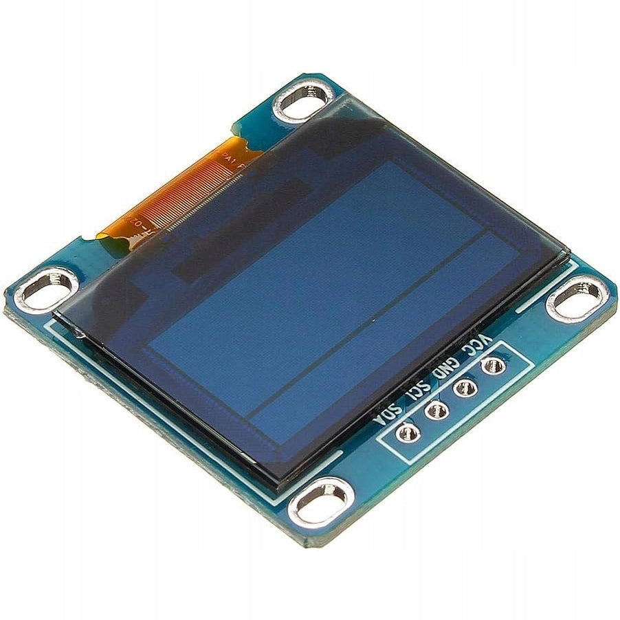 Display OLED 0,96" SSD1306 – Schermo Blu 128x64 | Interfaccia I2C | Compatibile con Arduino, Raspberry Pi