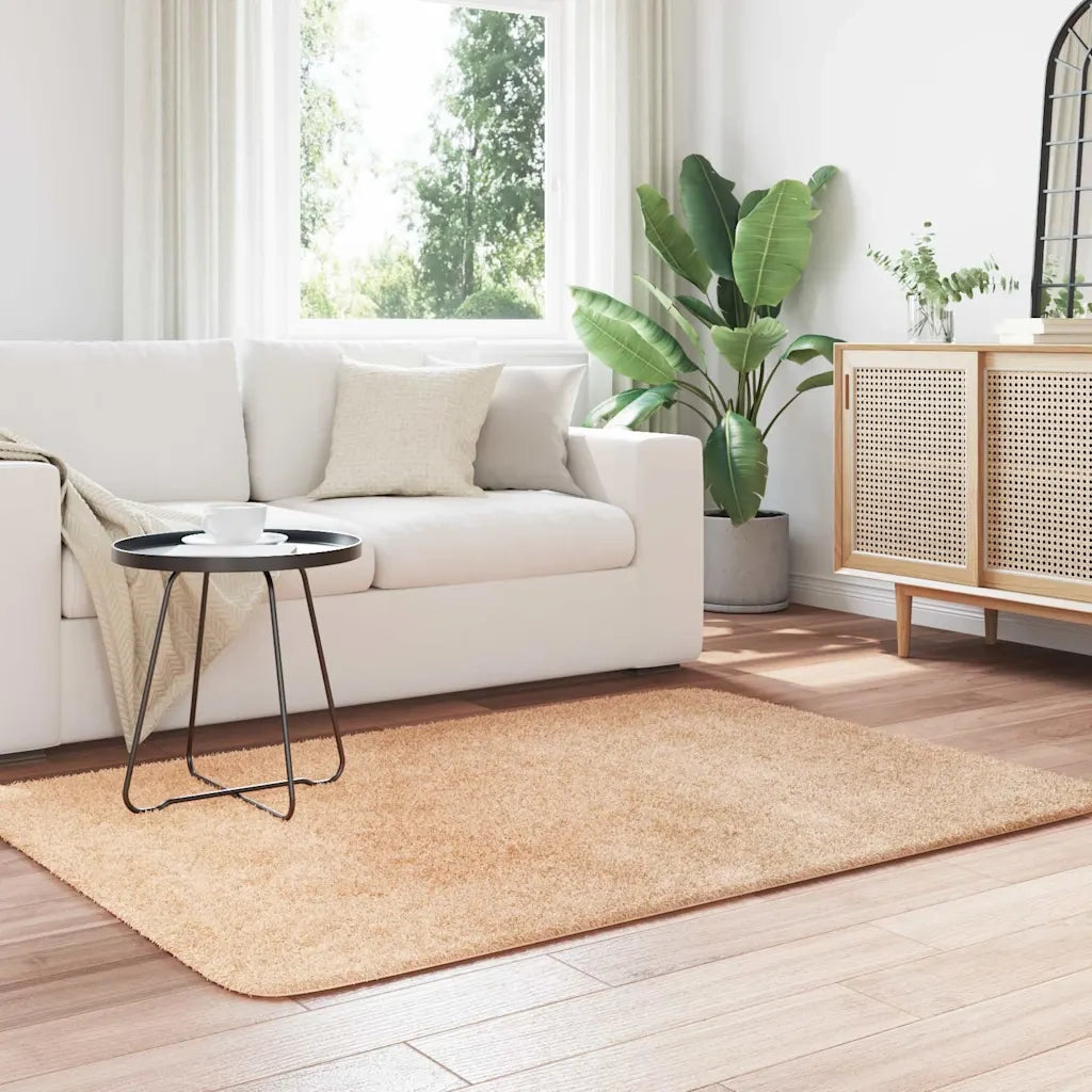 Tappeto del soggiorno | Tappeto Shaggy a Pelo Lungo NAVARRA Beige 120x170 cm poliestere