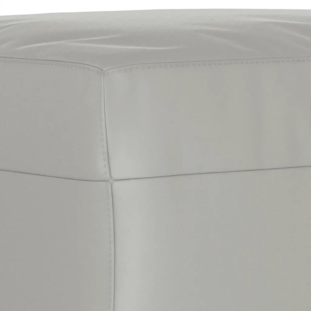 Set Divani 3 pz con Cuscini Grigio Chiaro in Tessuto Microfibra 3202321