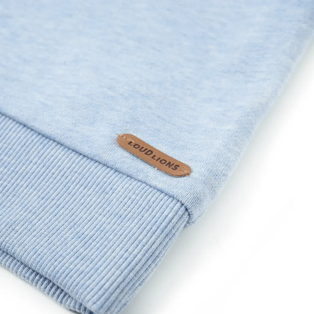 Felpa da Bambino Blu Tenue M¨¦lange 116
