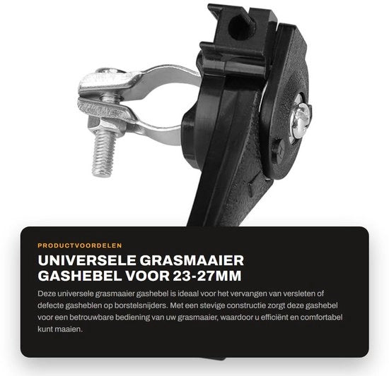 Grasmaaier a gas con rilascio automatico - Adattabile a borstelsnijder - Manovella da 23~27mm - Accessorio per giardinaggio e ferramenta - Esperienza di acquisto confortevole - Valvola di scarico a gas