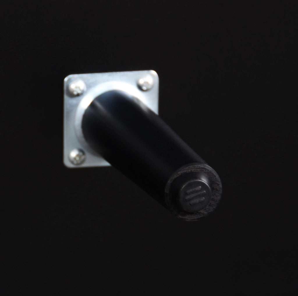 Armadio contenitore moderno 90 x 30 x 71;5 cm nero e effetto legno con cassetto e ripiani regolabili