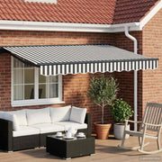 Cornice per Tenda Manuale con LED 3,5 x 2,5 m 3420826