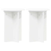 Supporto per piante 2 pcs Bianco Ø29,5 x 40 cm 899735