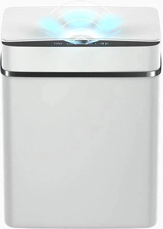 Cassetto per Rifiuti Senso Touchless 12L - Contenitore per Rifiuti per Casa, Cucina e Ufficio