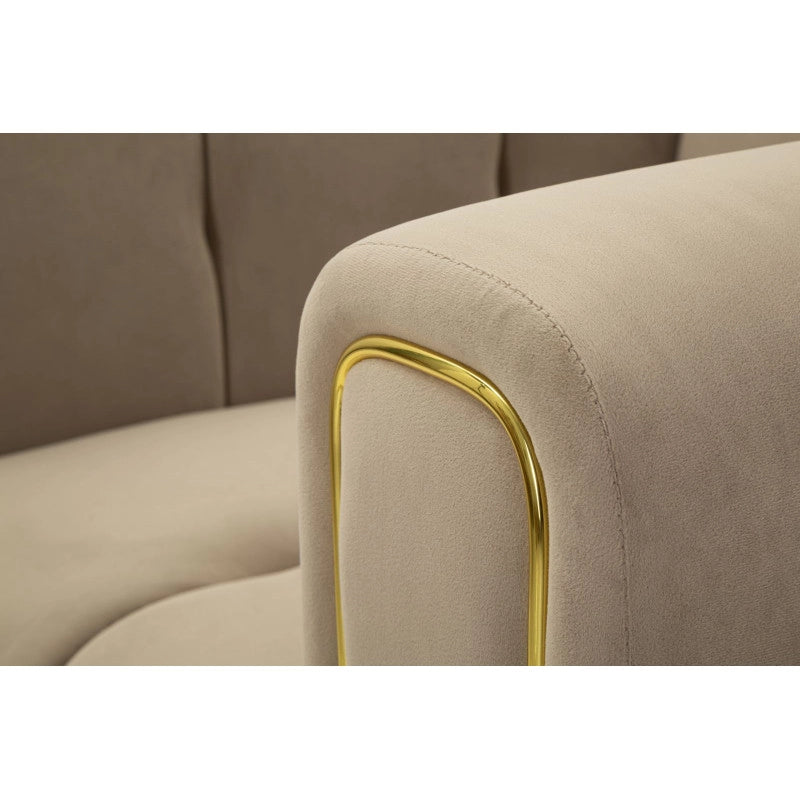 Poltrona Alma Grigio Con Cuscino cm 97x81x71
