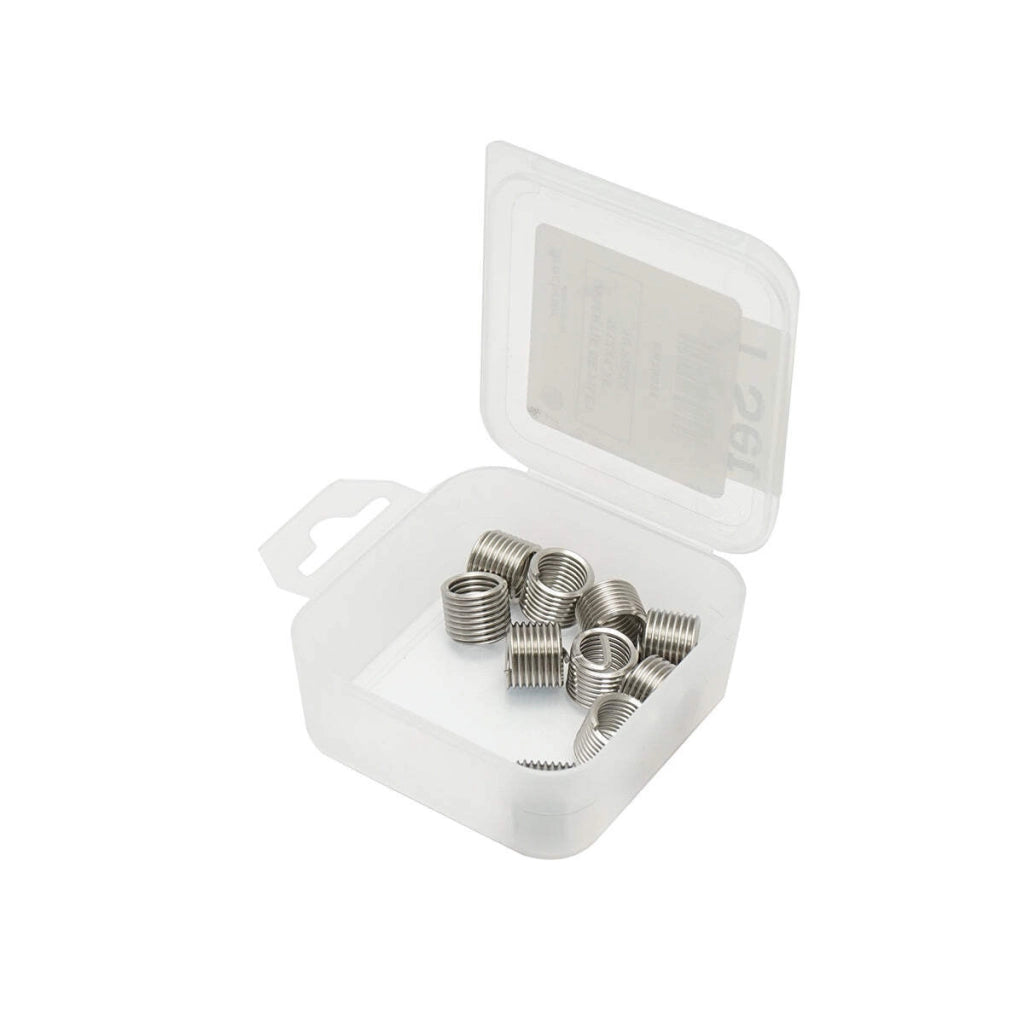 Inserto elicoidale per riparare filetti M12x1.75mm 10 pezzi Breckner Germany