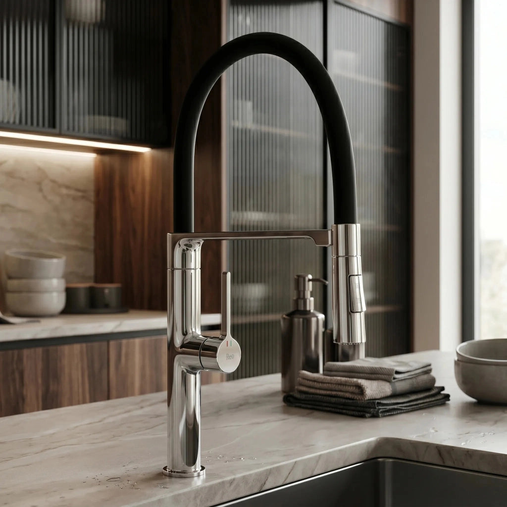 Rubinetto Da Cucina Rea Lago Chrome