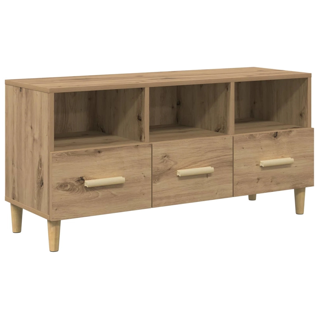 Mobile TV Rovere Artigianale 102 x 36 x 50 cm Legno multistrato 8004200