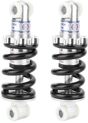 Doppio Ammortizzatore 125 mm - 2 Pezzi - Universale - Adatto per ATV/Scooter - Alta Qualità Metallo - Resistente alle Scosse - Sospensione