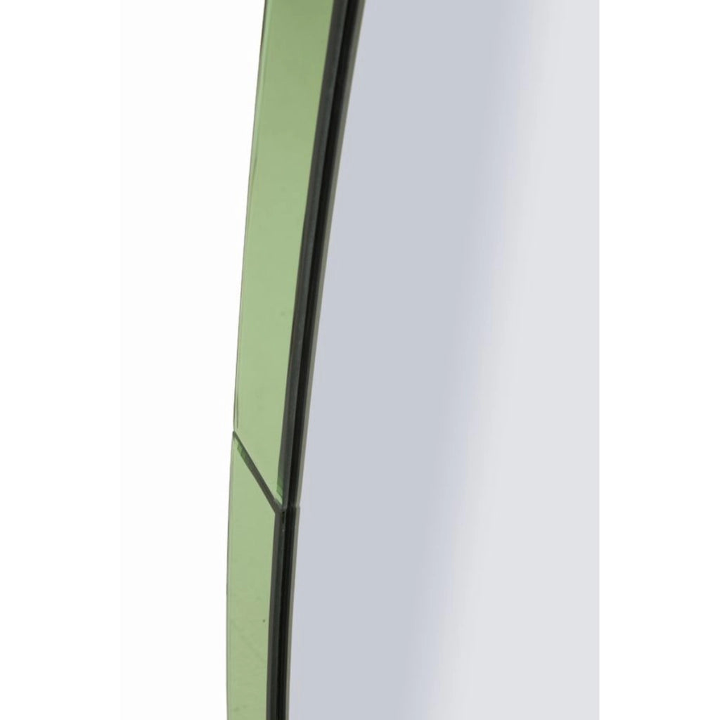 Specchio con Cornice VKH696, Verde, MDF, 150x55x2 cm